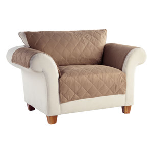 Tailor Fit Box Cushion Loveseat Slipcover