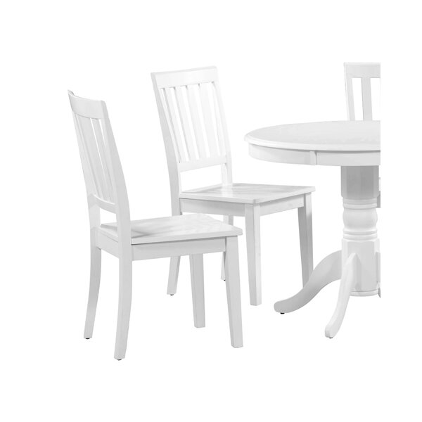 Marconi Solid Wood Dining Chair (Set Of 4) By Charlton Home