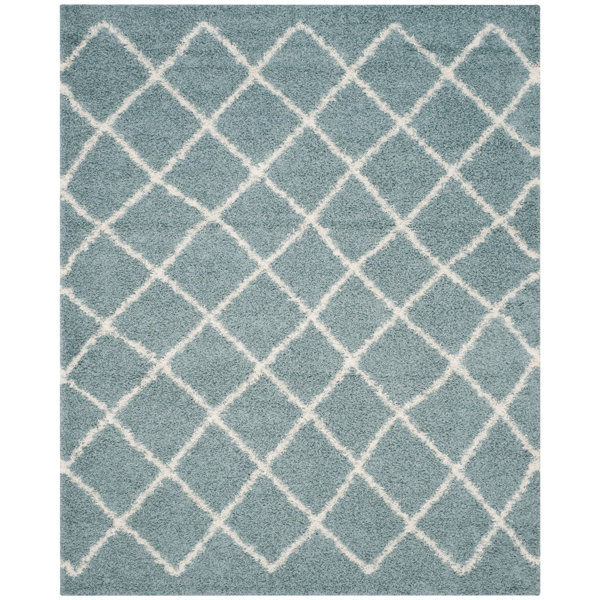 Laurelville Seafoam / Ivory Area Rug by Alcott Hill