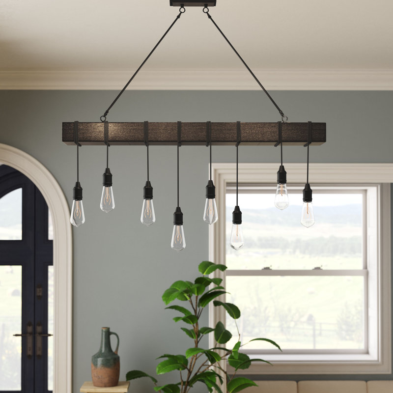 Laurel Foundry Modern Farmhouse Bro 8 Light Kitchen Island Light Kitchen Island