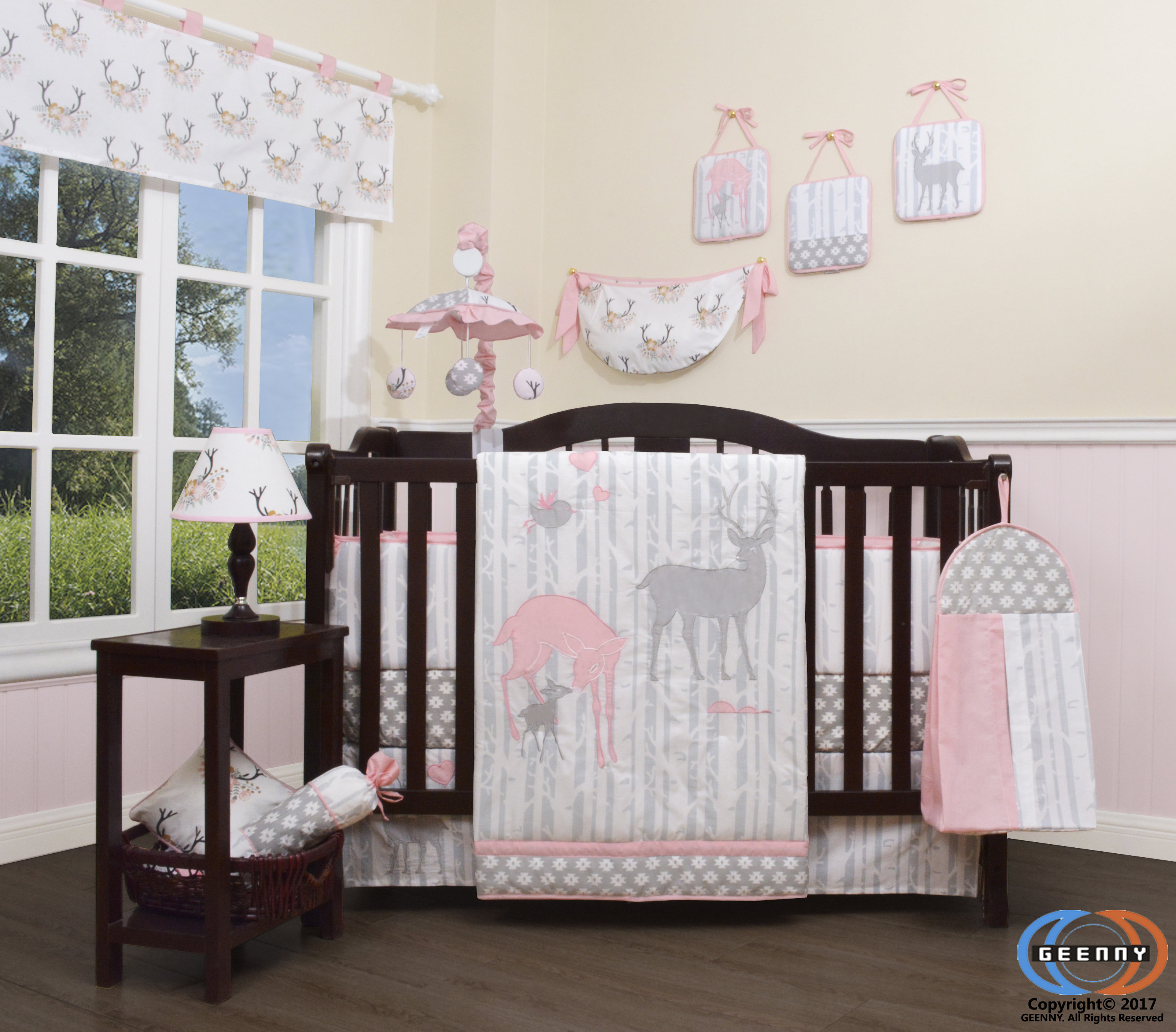 Harriet Bee Three Lakes Baby Deer Family Nursery 13 Piece Crib Harriet Bee Three Lakes Baby Deer Family Nursery 13 Piece Crib Bedding Set Reviews Wayfair