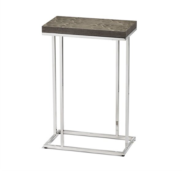 Elijah Solid Wood Frame End Table By Interlude