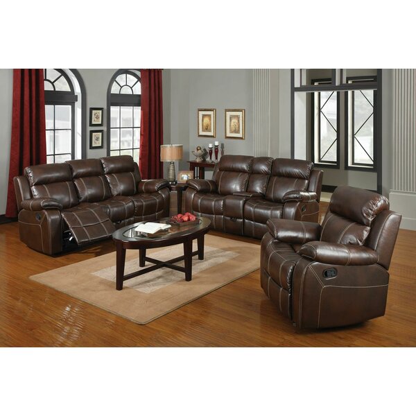 Chestnut Reclining Configurable Living Room Set by Darby Home Co