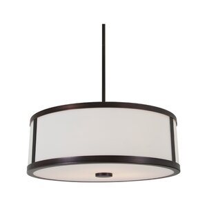 Uptown 3-Light Drum Pendant