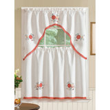 Apple Curtains For Kitchen Wayfair