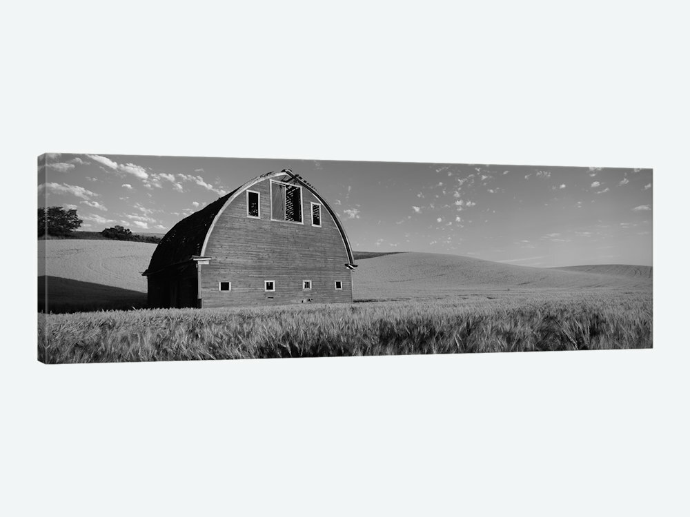 East Urban Home Old Barn In A Wheat Field Palouse Whitman