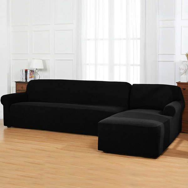 Couch With Chaise Slipcover Wayfair