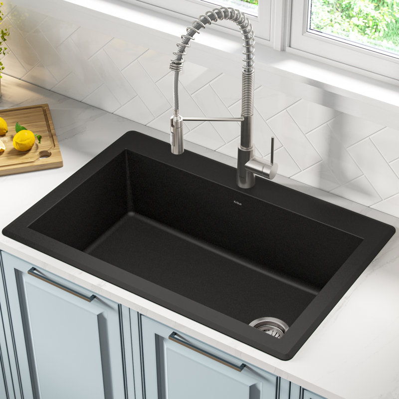 Kraus Forteza 33 L X 22 W Dual Mount Kitchen Sink Reviews