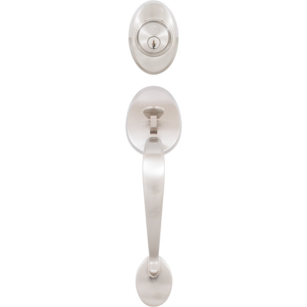 Mill Creek Single Cylinder Entrance Handleset, Exterior Handle Only by Stone Harbor Hardware