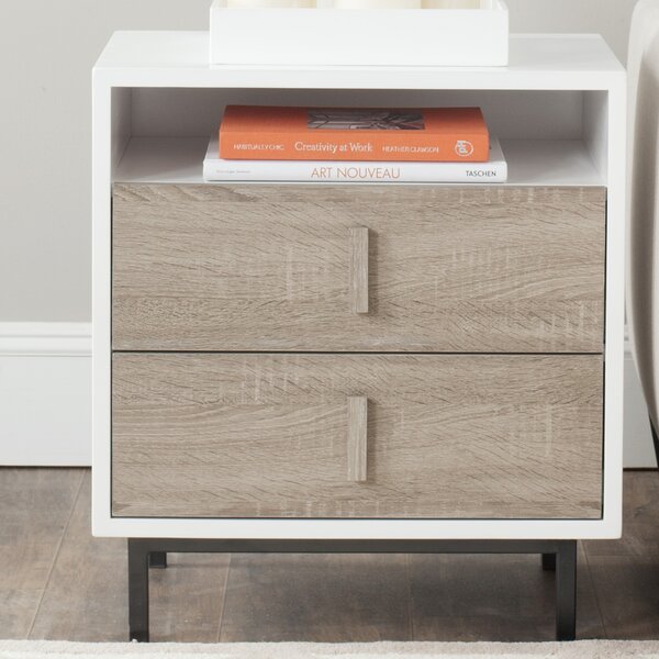 Kefton End Table with Storage by Safavieh