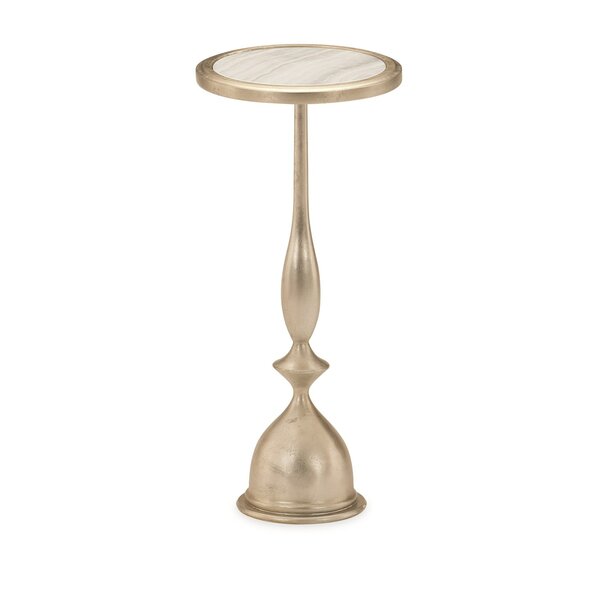 A Leg To Stand Pedestal End Table By Caracole Classic