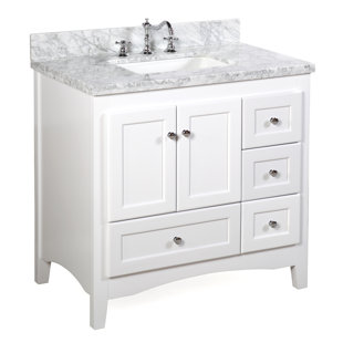 36 Inch Vanities Save Kitchen Bath Collection Abbey 36 Single Bathroom Vanity Set