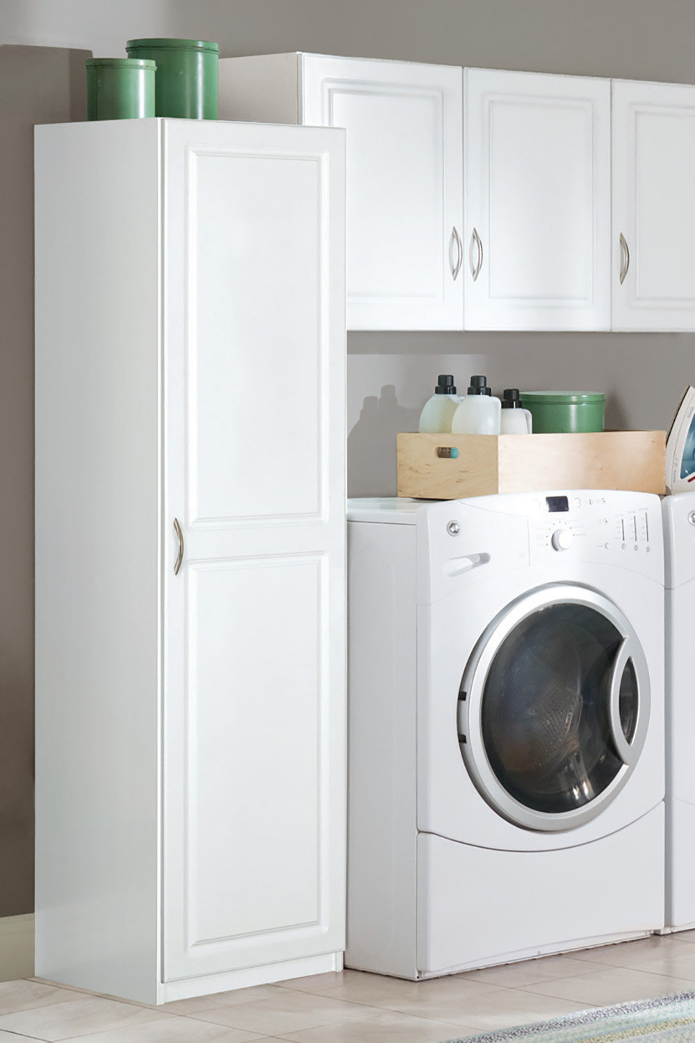 laundry benches with storage on Closetmaid 72 H X 18 W X 19 D Single Door Storage Cabinet Reviews Wayfair