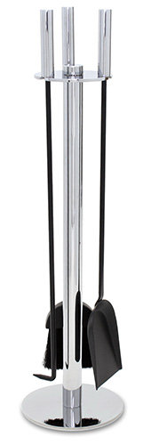Panorama 4 Piece Fireplace Tool Set by Pilgrim Hearth