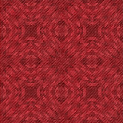 Wool Red Area Rug East Urban Home Rug Size: Square 4'