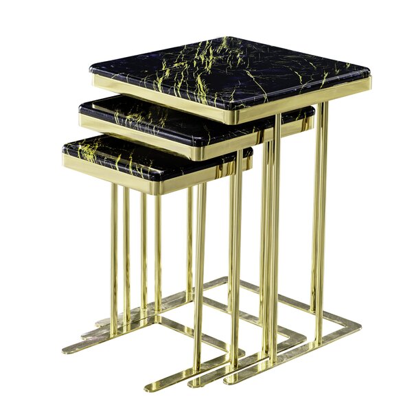 Solorzano Frame Nesting Tables By Everly Quinn