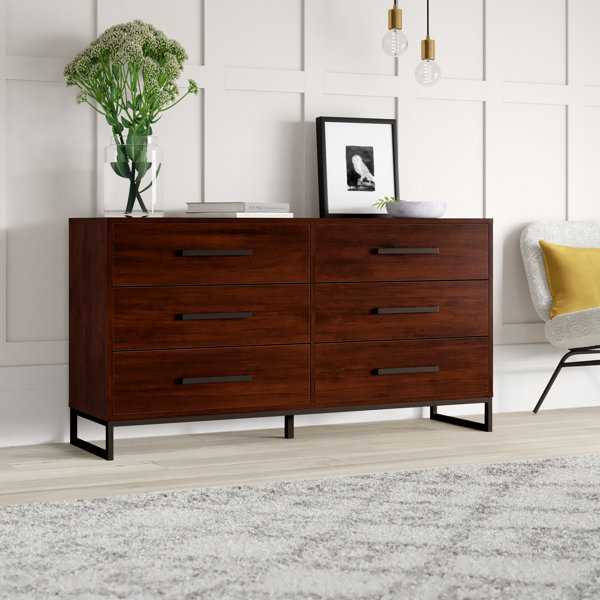 Best Choices Mcelvain 6 Drawer Double Dresser By Mercury Row Sale