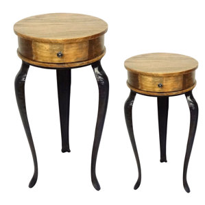 2 Piece End Table Set by Jeco Inc.