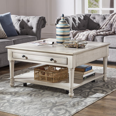 Square White Coffee Tables You'll Love in 2020 | Wayfair