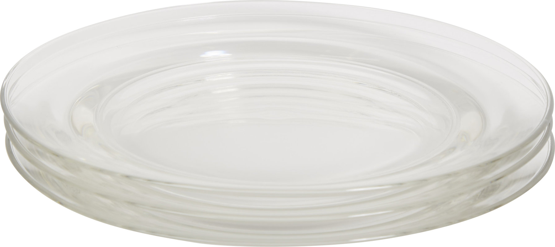 Wayfair Basics 11 in. Glass Dinner Plates