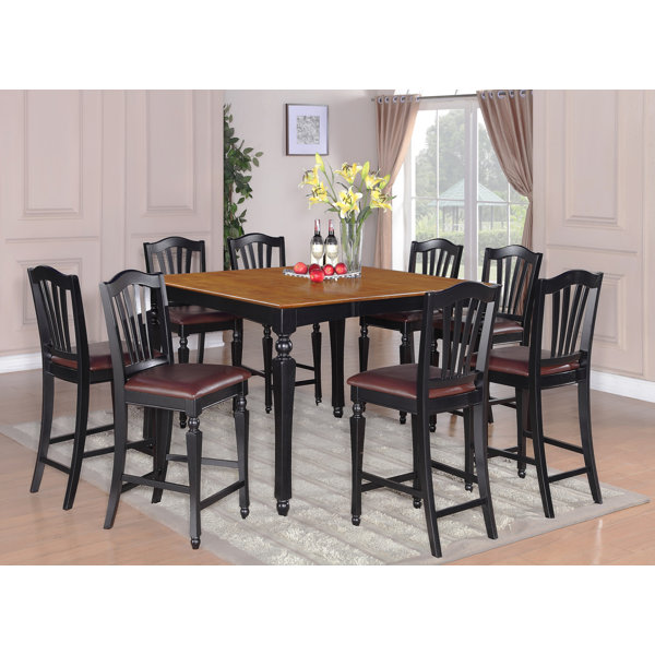Ashworth 9 Piece Counter Height Pub Table Set By Darby Home Co Spacial Price