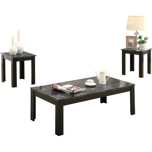 Marauder 3 Piece Coffee Table Set By Red Barrel Studio