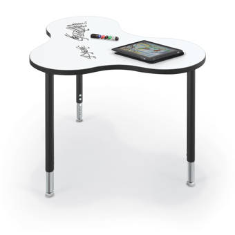 Wb Manufacturing Wood 1 25 Collaborative Desk Wayfair