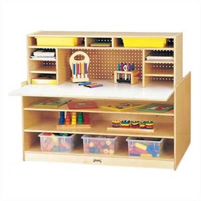 children's craft table with storage