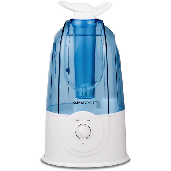 0.69 Gal. Cool Mist Ultrasonic Tabletop Humidifier by ClimateRight