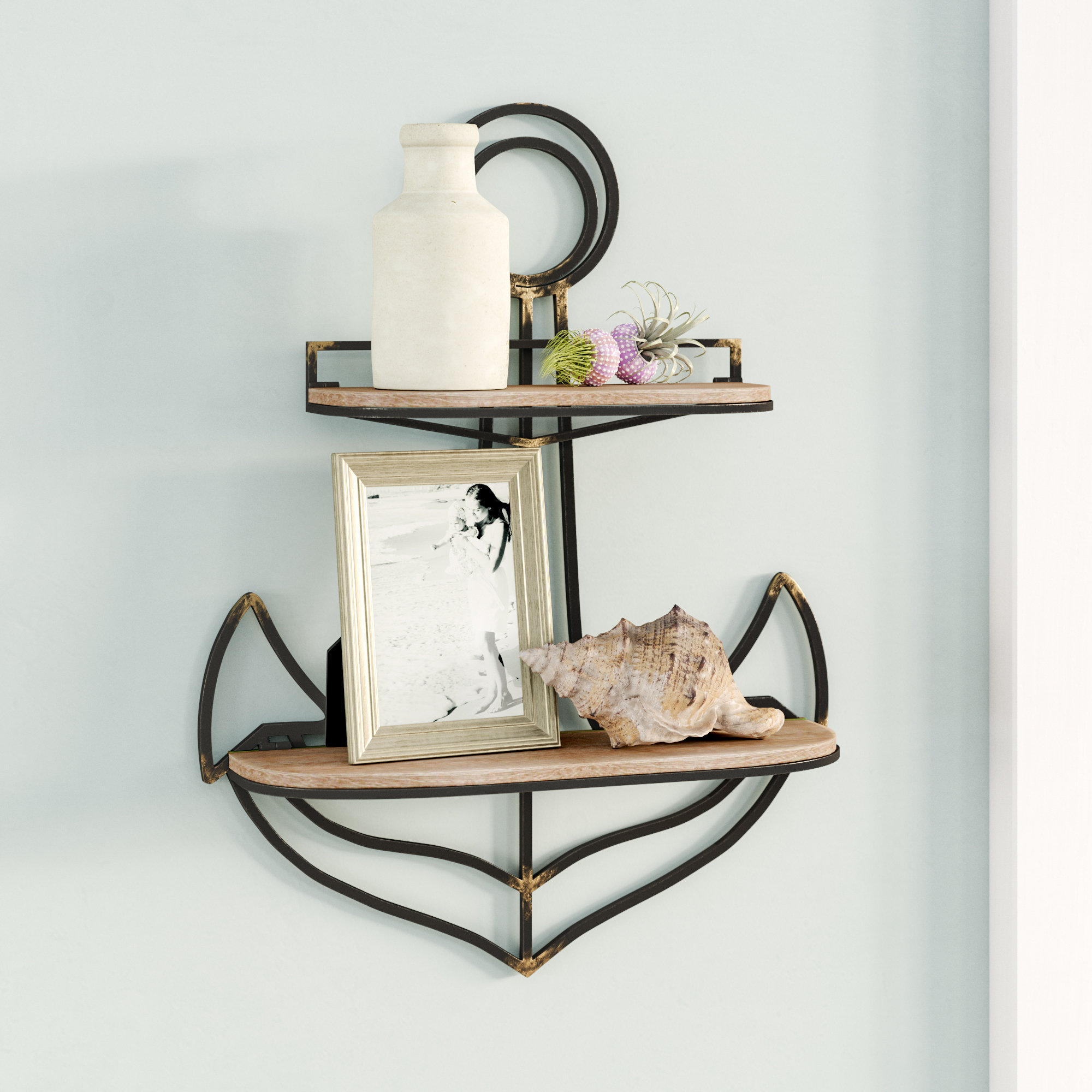 ALLWOODFRAMES 11 Opening Photo Picture Wood Frames Home Wall Decoration with Hanging Template and Installation Accessories