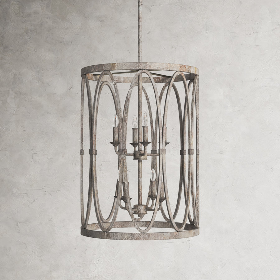 Gabel 6-Light Drum Chandelier