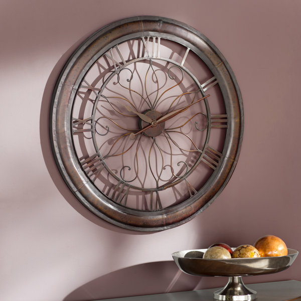 Evans Oversized 30.25 Wall Clock by Darby Home Co