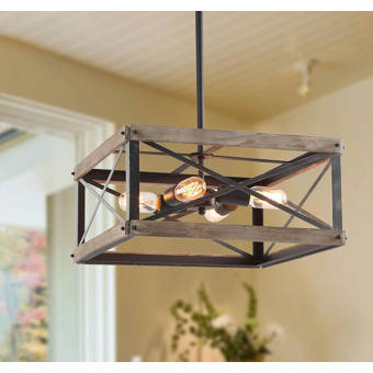 Mercer41 Whitby 4 Light Shaded Drum Chandelier Reviews Wayfair