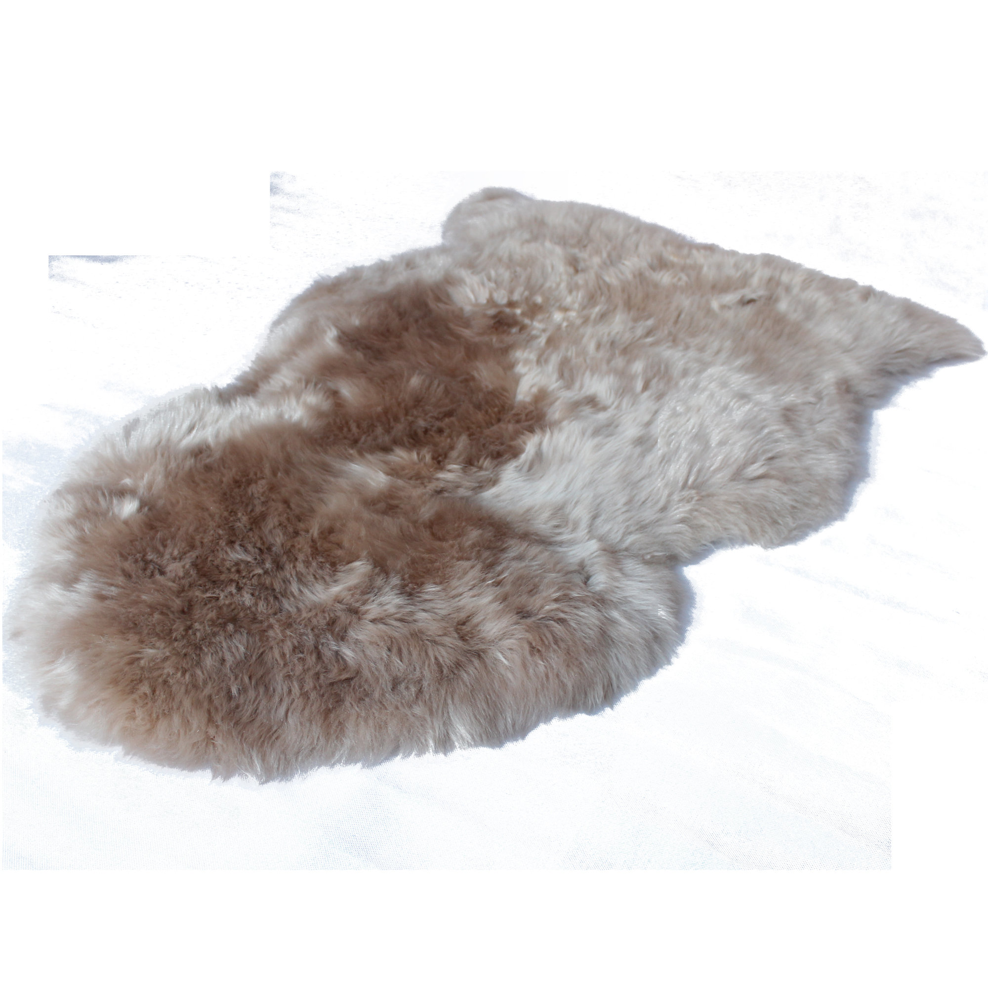 Union Rustic Lovett Sheepskin Light Brown Area Rug Wayfair