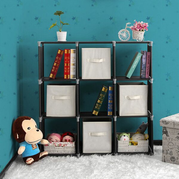Spataro Organizer Shelf Closet 9 Cube Bookcase By Rebrilliant