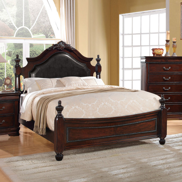 Bechtold Upholstered Standard Bed by Fleur De Lis Living