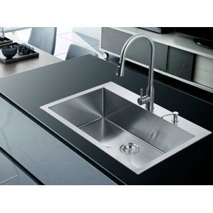 Drop In Stainless Steel Kitchen Sinks drop-in kitchen sinks you'll love | wayfair Drop In Stainless Steel Kitchen Sinks drop-in kitchen sinks you'll love | wayfair