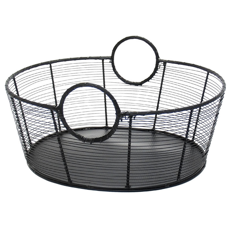 Birch Lane™ Derby Wrought Iron Basket & Reviews Wayfair