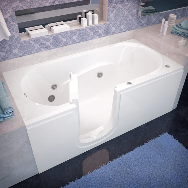 Stream 60 x 30 Walk-In Whirlpool by Therapeutic Tubs