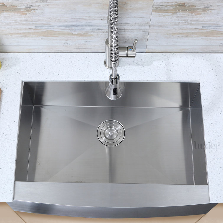 Luxier Luxury 33 L X 22 W Undermount Kitchen Sink Reviews Wayfair