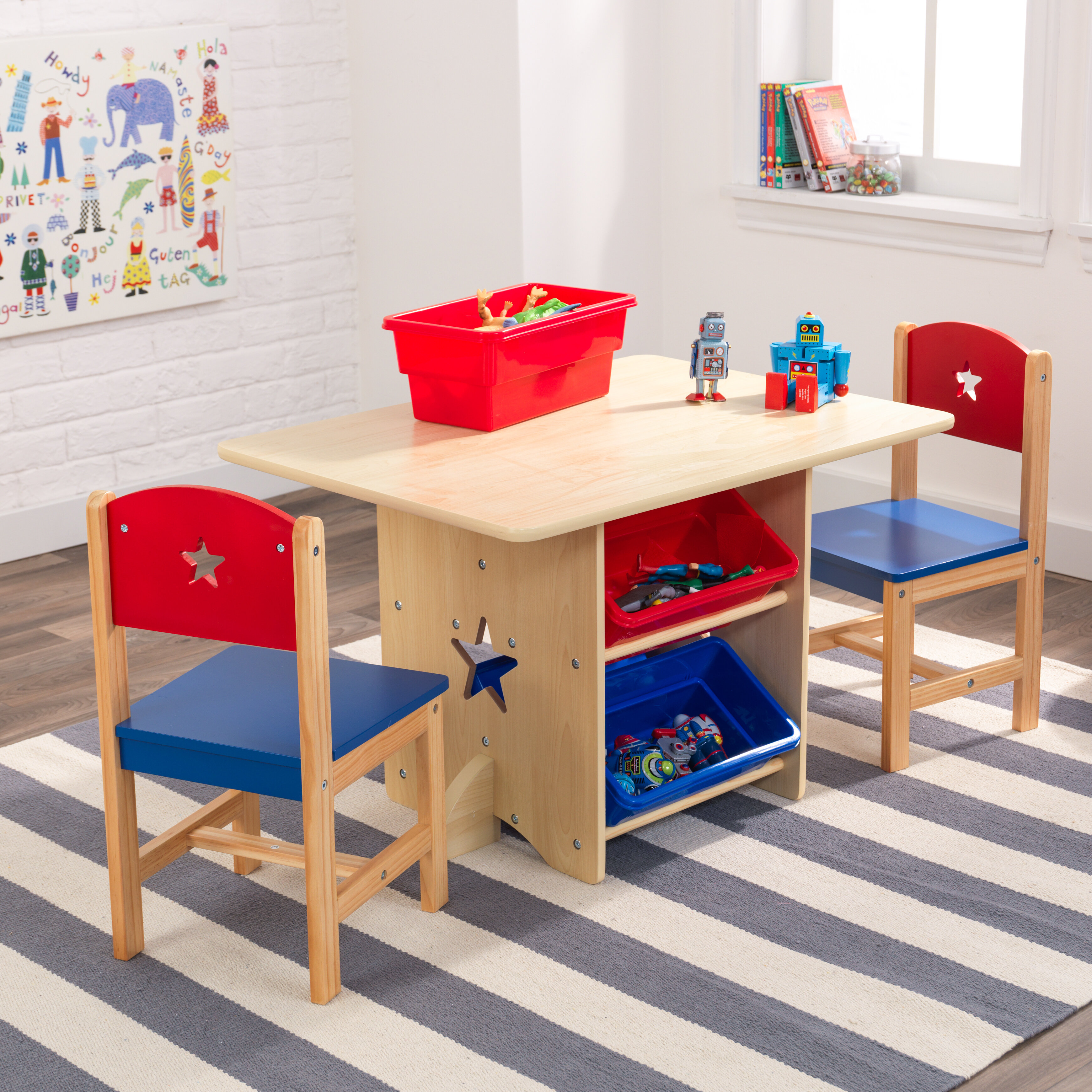 childs table & chair set