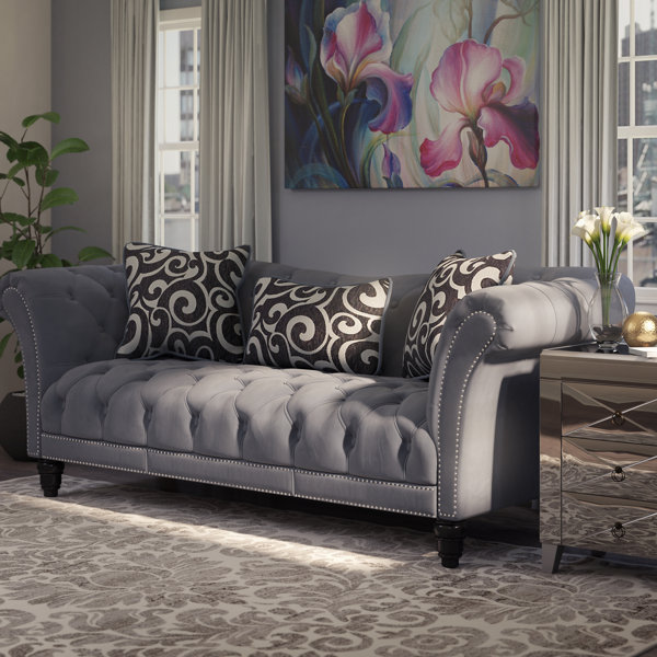 Hendrix Chesterfield Sofa by Willa Arlo Interiors