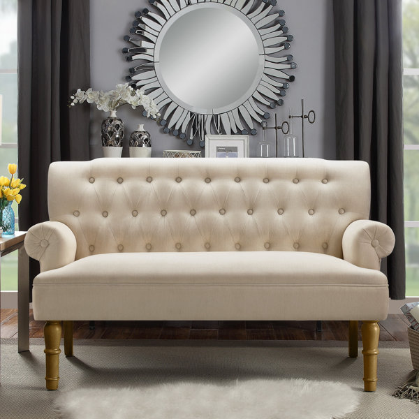 Bjorn Chesterfield Settee by Andover Mills