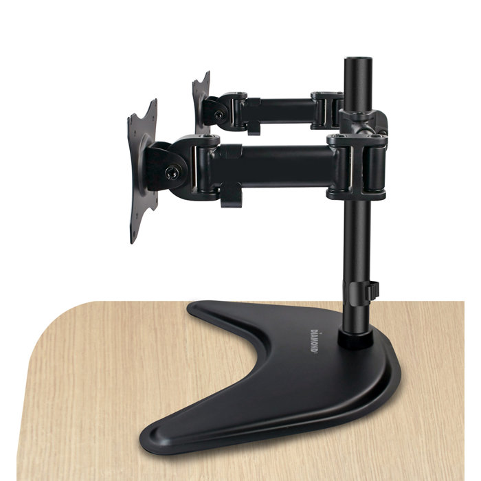 Diamond Ergonomics Elite Series Dual Arm Articulating Vesa