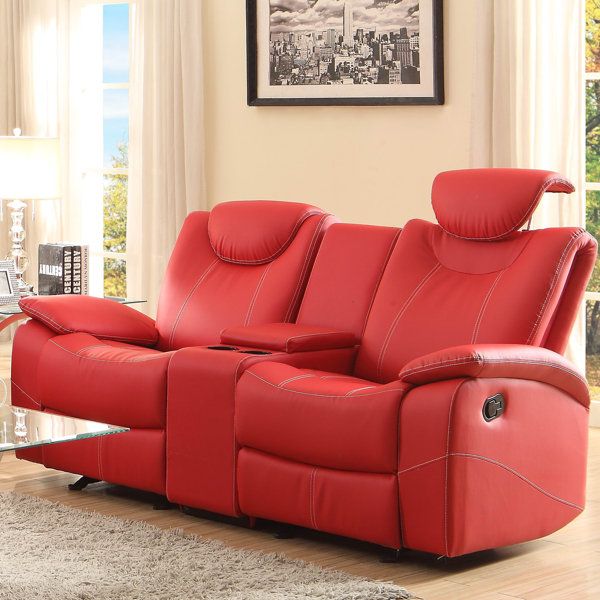 Erik Double Glider Reclining Loveseat By Latitude Run Modern