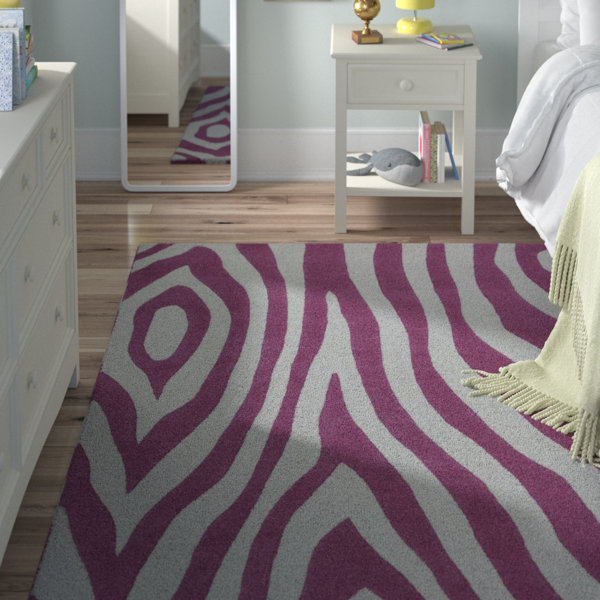 Shari Pink Wild Side Area Rug by Viv + Rae
