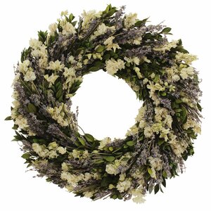 Indigo Garden Wreath