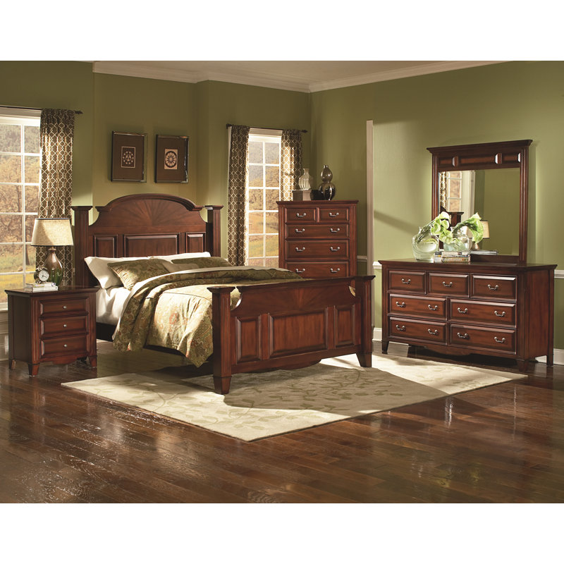 Alcott Hill Hoisington Queen Platform Solid Wood ...