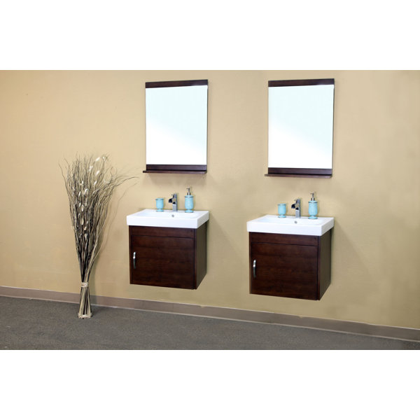 Morris 50 Double Bathroom Vanity Set by Bellaterra Home