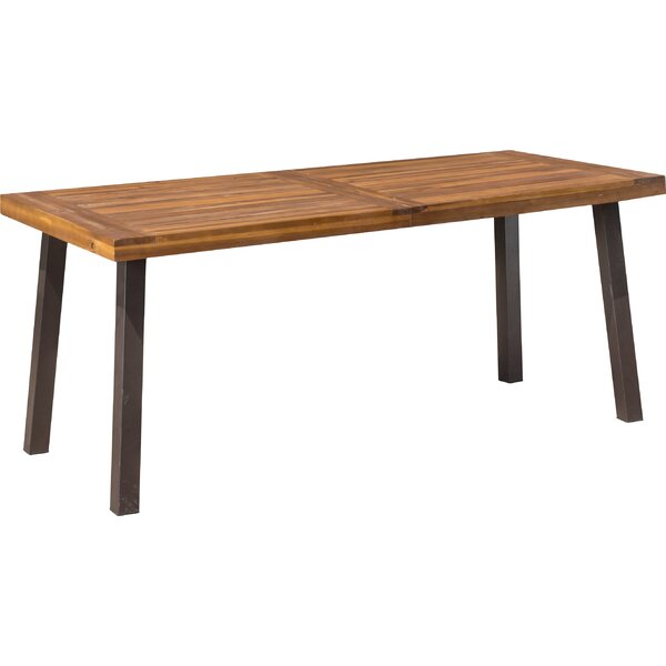 Isidore Wooden Dining Table by Darby Home Co
